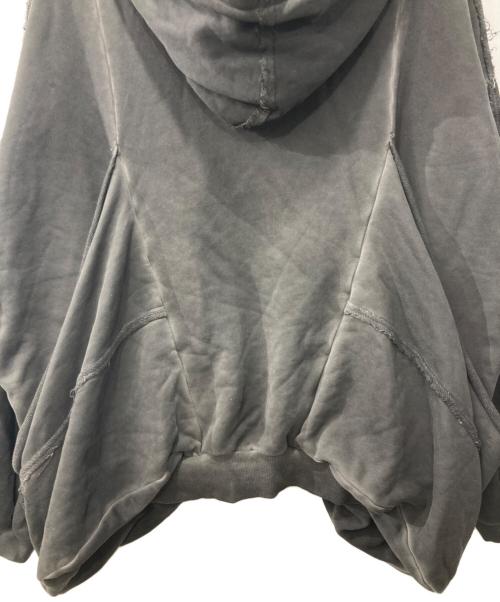 whiteland Blackburn（ホワイトランドブラックバーン）whiteland Blackburn (ホワイトランドブラックバーン) ZIP UP CARGO HOODIE/ジップパーカー グレー サイズ:Fの古着・服飾アイテム