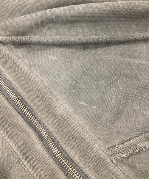 whiteland Blackburn（ホワイトランドブラックバーン）whiteland Blackburn (ホワイトランドブラックバーン) ZIP UP CARGO HOODIE/ジップパーカー グレー サイズ:Fの古着・服飾アイテム