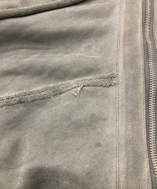 whiteland Blackburn（ホワイトランドブラックバーン）whiteland Blackburn (ホワイトランドブラックバーン) ZIP UP CARGO HOODIE/ジップパーカー グレー サイズ:Fの古着・服飾アイテム
