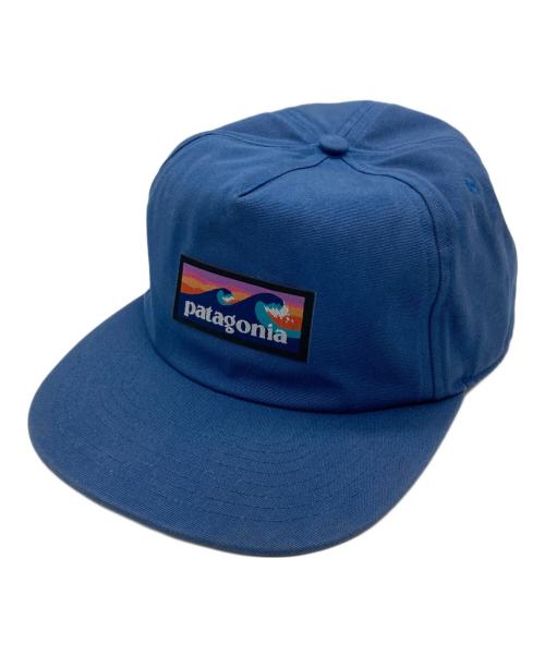 Patagonia（パタゴニア）Patagonia (パタゴニア) ボードショーツ・ラベル・ファンフェアラー・キャップ ネイビーの古着・服飾アイテム