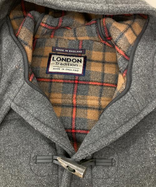 LONDON Tradition（ロンドントラディション）LONDON Tradition (ロンドントラディション) ダッフルコート グレー サイズ:36の古着・服飾アイテム