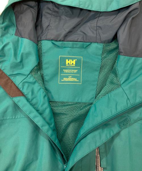 HELLY HANSEN（ヘリーハンセン）HELLY HANSEN (ヘリーハンセン) マウンテンパーカー グリーン サイズ:Sの古着・服飾アイテム