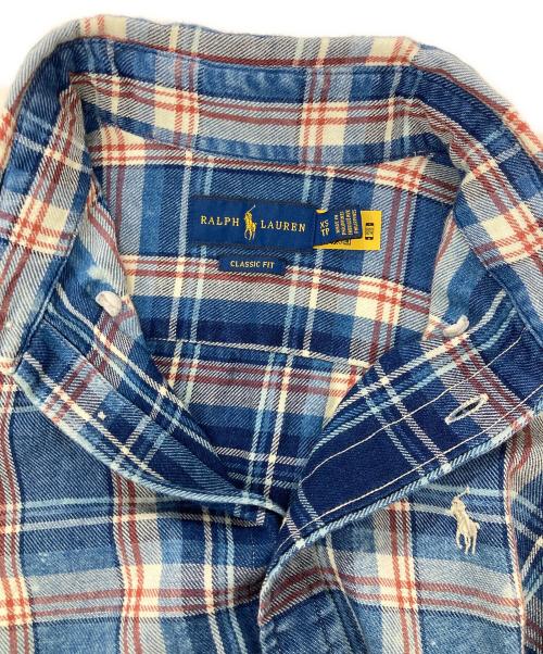 RALPH LAUREN（ラルフローレン）RALPH LAUREN (ラルフローレン) ボタンダウンシャツ ネイビー サイズ:XSの古着・服飾アイテム