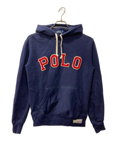 POLO RALPH LAUREN（ポロ・ラルフローレン）POLO RALPH LAUREN (ポロ・ラルフローレン) ロゴパーカー ネイビー サイズ:XSの古着・服飾アイテム