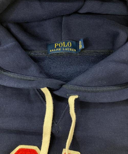 POLO RALPH LAUREN（ポロ・ラルフローレン）POLO RALPH LAUREN (ポロ・ラルフローレン) ロゴパーカー ネイビー サイズ:XSの古着・服飾アイテム