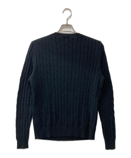 POLO RALPH LAUREN（ポロ・ラルフローレン）POLO RALPH LAUREN (ポロ・ラルフローレン) ニット ブラック サイズ:LGの古着・服飾アイテム