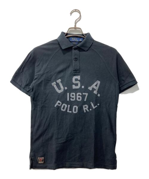 POLO RALPH LAUREN（ポロ・ラルフローレン）POLO RALPH LAUREN (ポロ・ラルフローレン) ポロシャツ ブラック サイズ:Sの古着・服飾アイテム