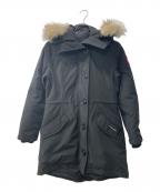 CANADA GOOSEカナダグース）の古着「ROSSCLAIR PARKA FF/ダウンコート」｜ブラック