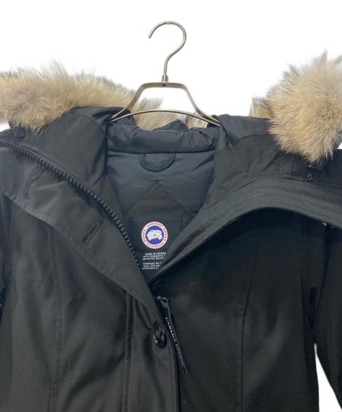 CANADA GOOSE（カナダグース）CANADA GOOSE (カナダグース) ROSSCLAIR PARKA FF/ダウンコート ブラック サイズ:Mの古着・服飾アイテム