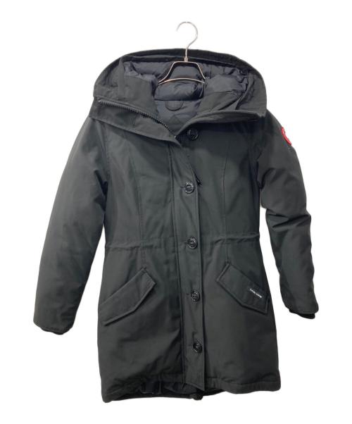 CANADA GOOSE（カナダグース）CANADA GOOSE (カナダグース) ROSSCLAIR PARKA FF/ダウンコート ブラック サイズ:Mの古着・服飾アイテム