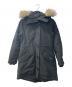CANADA GOOSE（カナダグース）の古着「ROSSCLAIR PARKA FF/ダウンコート」｜ブラック