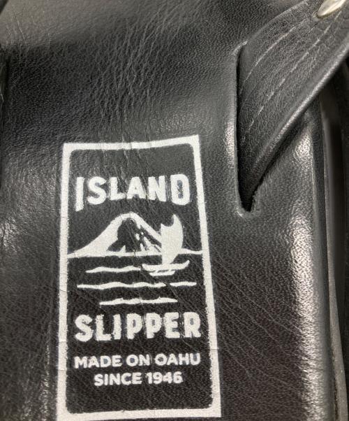 ISLAND SLIPPER（アイランドスリッパ）ISLAND SLIPPER (アイランドスリッパ) スタースタッズトングサンダル ブラック サイズ:6の古着・服飾アイテム