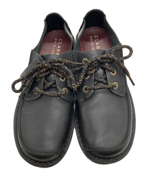 CLARKS ORIGINALS（クラークス オリジナルズ）Clarks Originals (クラークス オリジナルズ) trek veldt/レザーシューズ ブラック サイズ:UK6 1/2の古着・服飾アイテム