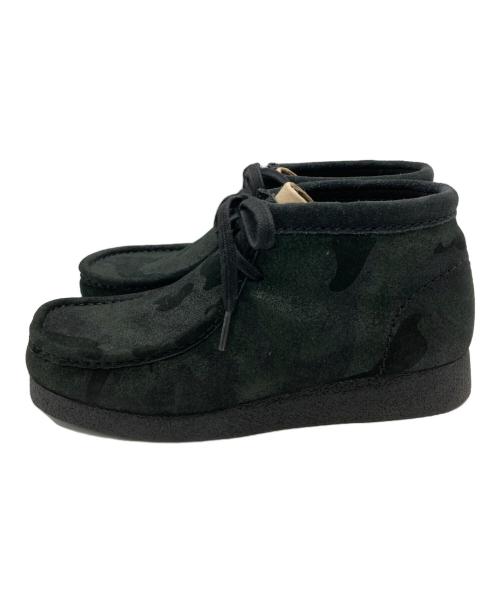 CLARKS（クラークス）CLARKS (クラークス) ワラビーシューズ ブラック サイズ:UK6 1/2の古着・服飾アイテム