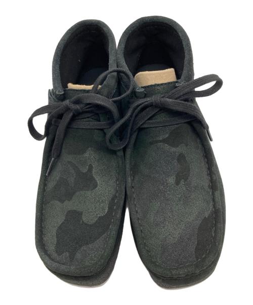 CLARKS（クラークス）CLARKS (クラークス) ワラビーシューズ ブラック サイズ:UK6 1/2の古着・服飾アイテム