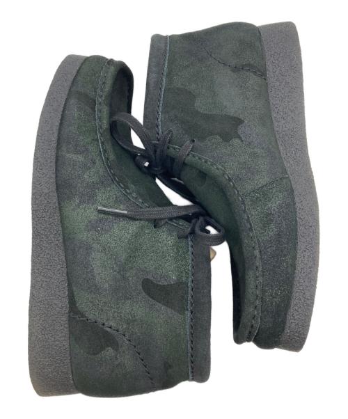 CLARKS（クラークス）CLARKS (クラークス) ワラビーシューズ ブラック サイズ:UK6 1/2の古着・服飾アイテム
