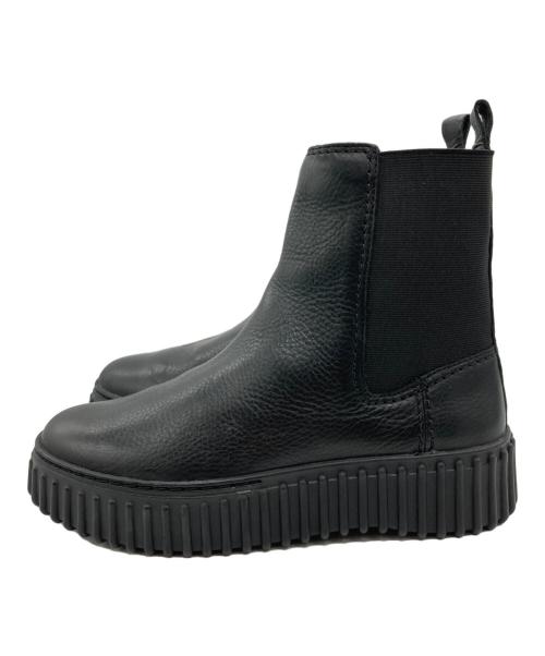 CLARKS（クラークス）CLARKS (クラークス) TORHILL MAPLE/サイドゴアブーツ ブラック サイズ:UK5 1/2の古着・服飾アイテム