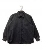 SOPHNET.ソフネット）の古着「BAGGY SHIRT JACKET/ジャケット」｜ブラック
