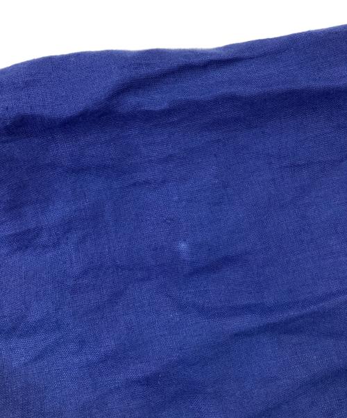 GOOUCH（グーチ）GOOUCH (グーチ) リネンシャツ ブルー サイズ:Mの古着・服飾アイテム