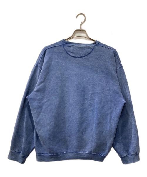 Eddie Bauer（エディーバウアー）Eddie Bauer (エディーバウアー) 80s/黒タグ/スウェット ブルー サイズ:Mの古着・服飾アイテム