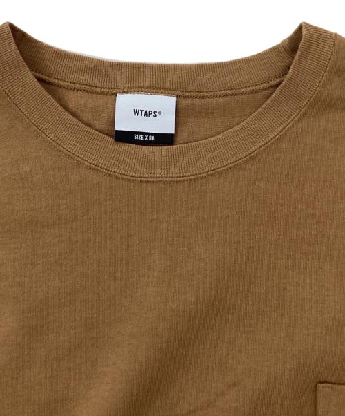 WTAPS（ダブルタップス）WTAPS (ダブルタップス) ロングスリーブカットソー ブラウン サイズ:4の古着・服飾アイテム