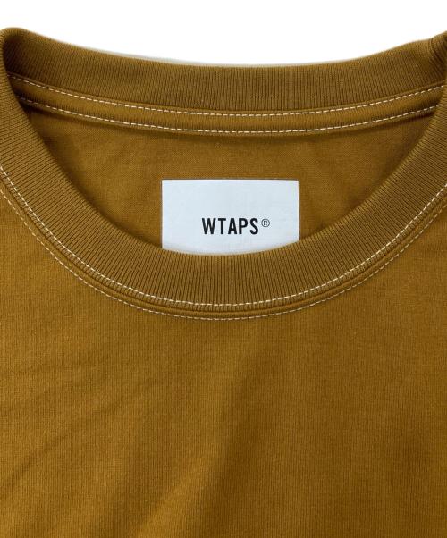 WTAPS（ダブルタップス）WTAPS (ダブルタップス) ロングスリーブカットソー ブラウン サイズ:3の古着・服飾アイテム