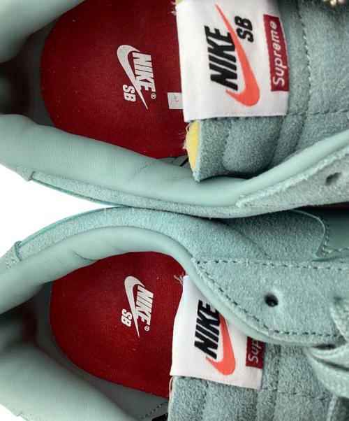 NIKE（ナイキ）NIKE (ナイキ) SUPREME (シュプリーム) ローカットスニーカー/SB BLAZER LOW GT QS グリーン サイズ:SIZE29の古着・服飾アイテム
