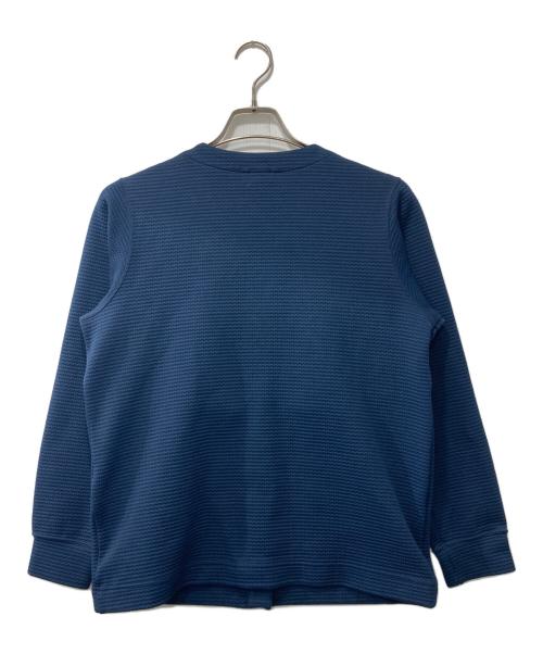 mont-bell（モンベル）mont-bell (モンベル) リップルニット カーディガン ネイビー サイズ:Lの古着・服飾アイテム