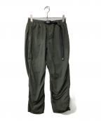 GRAMICCIグラミチ）の古着「パンツ/NYLON PACKABLE TRACK PANTS」｜オリーブ