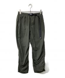 GRAMICCI（グラミチ）の古着「パンツ/NYLON PACKABLE TRACK PANTS」｜オリーブ