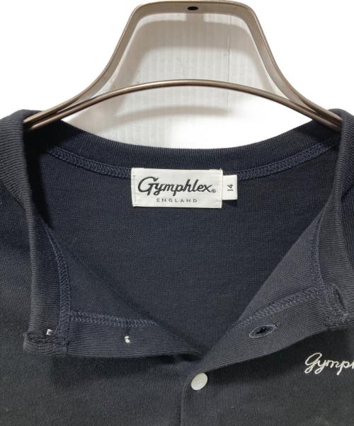 Gymphlex（ジムフレックス）Gymphlex (ジムフレックス) ショートクルーネック カーディガン ブラック サイズ:14の古着・服飾アイテム