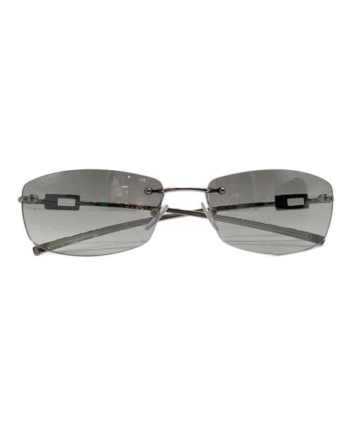 GUCCI（グッチ）GUCCI (グッチ) ラインストーンリムレスサングラス グレー サイズ:60□17-125の古着・服飾アイテム