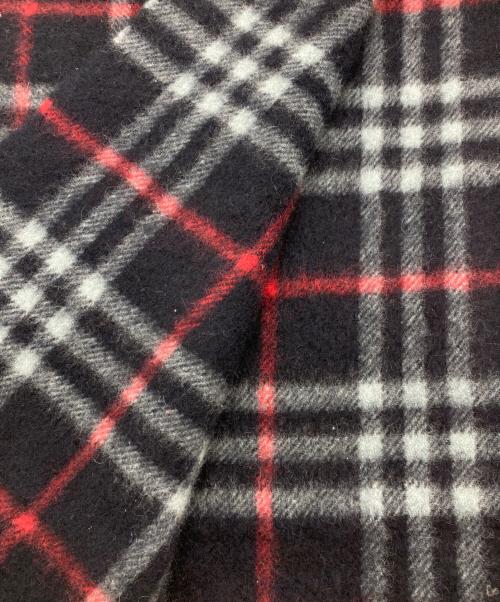 Burberry's（バーバリーズ）Burberry's (バーバリーズ) カシミヤストール ブラックの古着・服飾アイテム