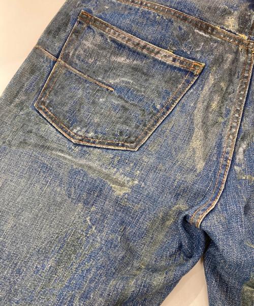 DIOR HOMME（ディオール オム）DIOR HOMME (ディオール オム) THESE GREY DAYS 06AW/ラスターコーティング デニムパンツ インディゴ サイズ:32の古着・服飾アイテム
