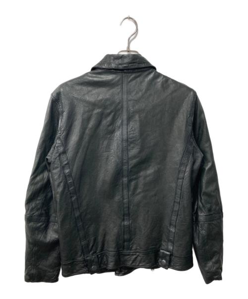 OLD GAP（オールドギャップ）OLD GAP (オールドギャップ) レザーライダースジャケット ブラック サイズ:Mの古着・服飾アイテム