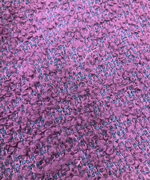 CHANEL（シャネル）CHANEL (シャネル) ツイードセットアップ パープル サイズ:40の古着・服飾アイテム