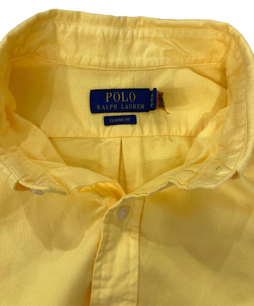 POLO RALPH LAUREN（ポロ・ラルフローレン）POLO RALPH LAUREN (ポロ・ラルフローレン) 半袖BDシャツ イエロー サイズ:XLの古着・服飾アイテム