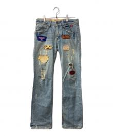 Von Dutch（ボンダッチ）の古着「デニムパンツ」｜インディゴ