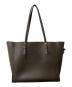 CHARLES & KEITH (チャールズアンドキース) サンサ クラシックダブルハンドルトートバッグ ブラウン：5000円