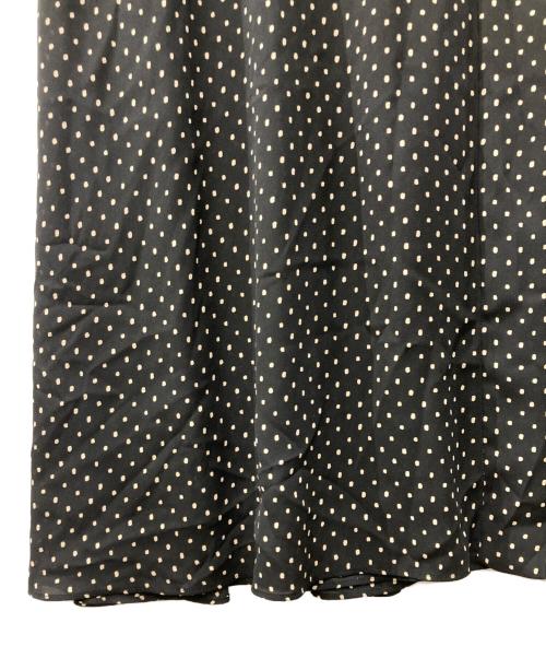 STEVEN ALAN（スティーブンアラン）STEVEN ALAN (スティーブンアラン) DOT GEORGETTE FLARE DRESS/ワンピース ブラック サイズ:Sの古着・服飾アイテム
