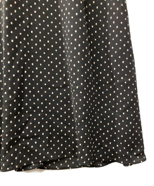 STEVEN ALAN（スティーブンアラン）STEVEN ALAN (スティーブンアラン) DOT GEORGETTE FLARE DRESS/ワンピース ブラック サイズ:Sの古着・服飾アイテム