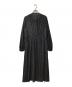 STEVEN ALAN (スティーブンアラン) DOT GEORGETTE FLARE DRESS/ワンピース ブラック サイズ:S：7000円