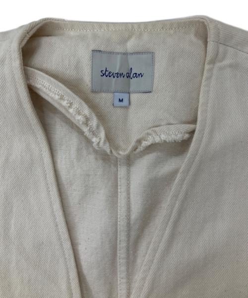 STEVEN ALAN（スティーブンアラン）STEVEN ALAN (スティーブンアラン) DENIM ENGINEER JACKET ベージュ サイズ:Mの古着・服飾アイテム