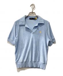 POLO RALPH LAUREN（ポロ・ラルフローレン）の古着「ポロシャツ」｜ブルー