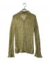 OHOTORO (オオトロ) モヘアニットカーディガン/feather damage cardigan グリーン サイズ:FREE：4000円