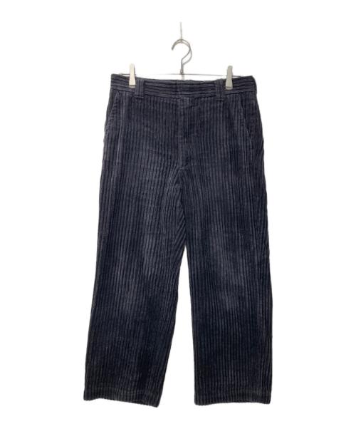 STEVEN ALAN（スティーブンアラン）STEVEN ALAN (スティーブンアラン) WIDE/CORD BAGGY STRAIGHT-J/コーデュロイパンツ ブラック サイズ:Mの古着・服飾アイテム