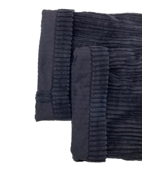 STEVEN ALAN（スティーブンアラン）STEVEN ALAN (スティーブンアラン) WIDE/CORD BAGGY STRAIGHT-J/コーデュロイパンツ ブラック サイズ:Mの古着・服飾アイテム