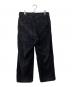 STEVEN ALAN (スティーブンアラン) WIDE/CORD BAGGY STRAIGHT-J/コーデュロイパンツ ブラック サイズ:M：6000円