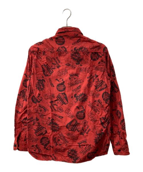 Hysteric Glamour（ヒステリックグラマー）Hysteric Glamour (ヒステリックグラマー) シャツ レッド サイズ:Lの古着・服飾アイテム