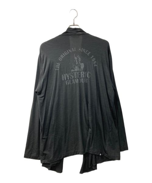 Hysteric Glamour（ヒステリックグラマー）Hysteric Glamour (ヒステリックグラマー) カーディガン ブラック サイズ:Lの古着・服飾アイテム